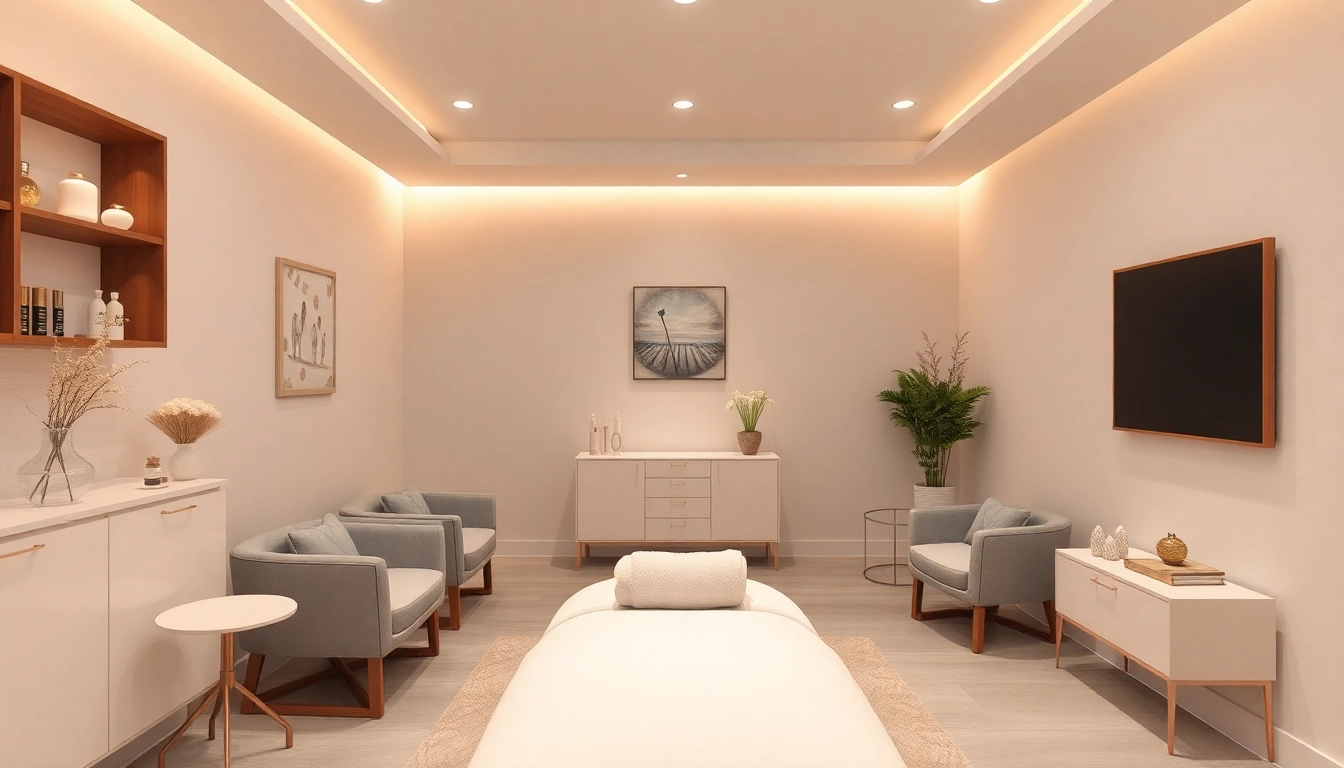 Beautician offering Faltenbehandlung Zürich treatment in a serene wellness space