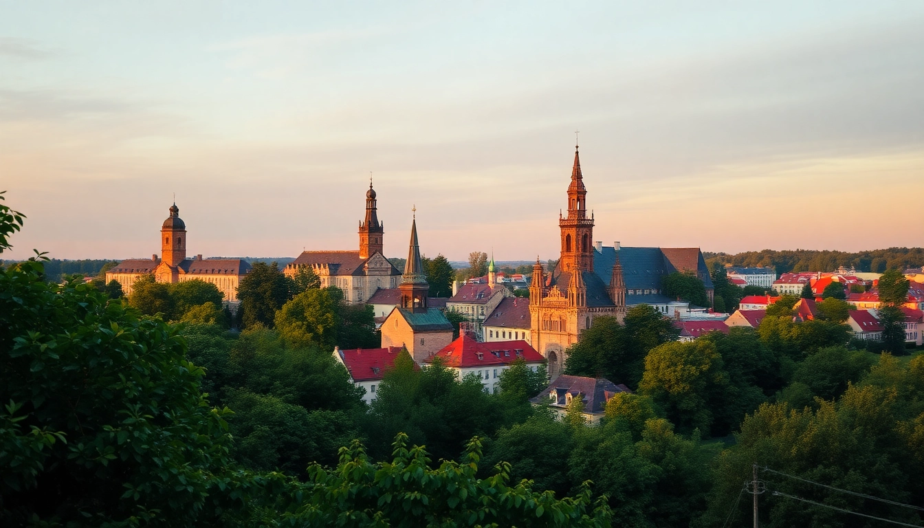 Experience the thrill of adventure with Tropem Przygod in this scenic landscape of Kielce, Poland.