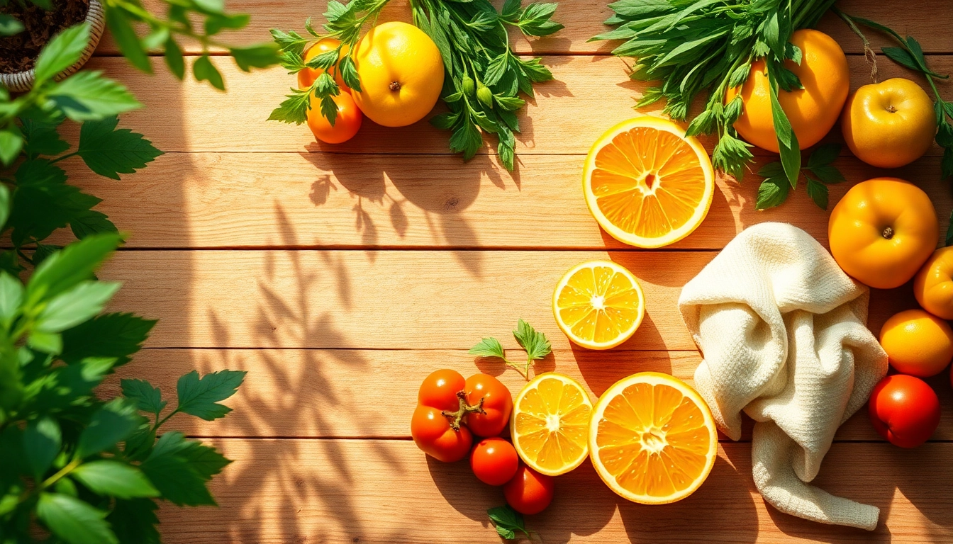 At healthlifeherald.com, discover fresh fruits and herbs on a wooden table for a wellness boost.