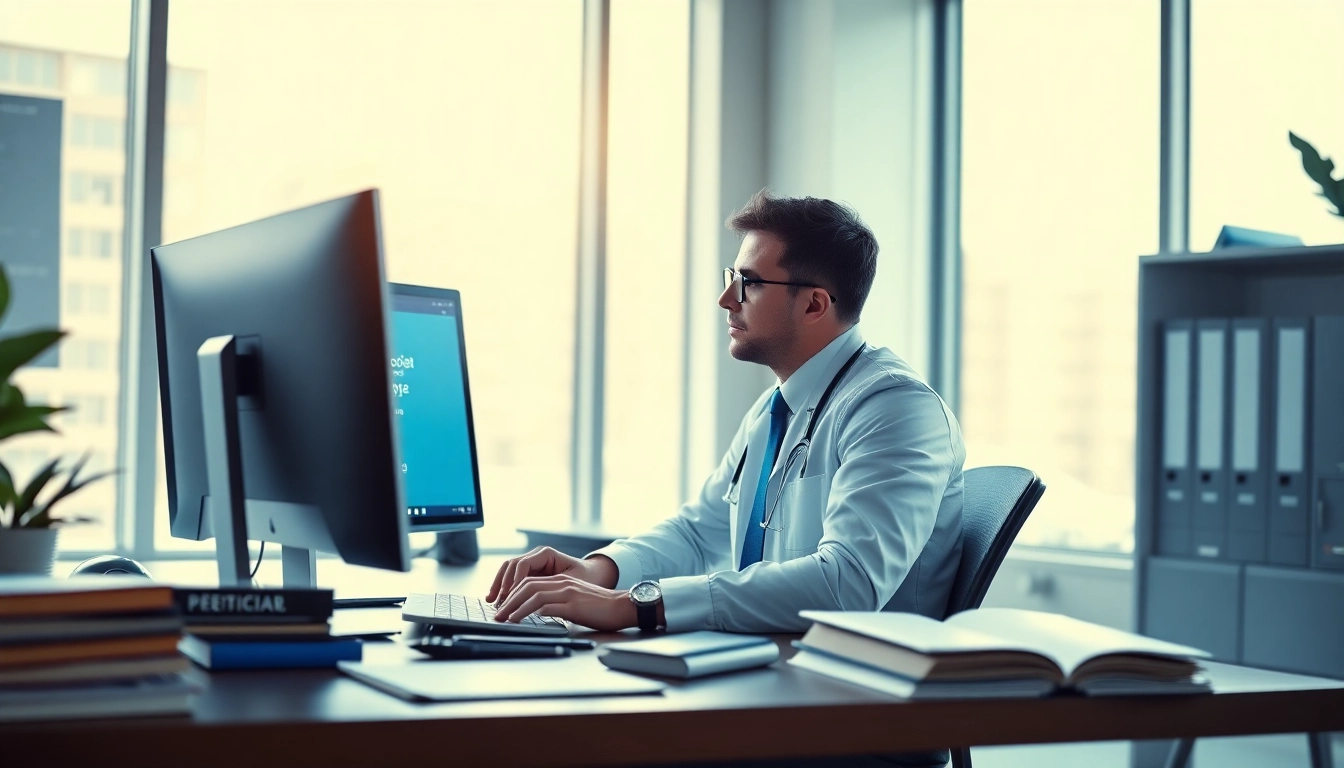 Enhance your medical coding certification knowledge with a professional coder in action.