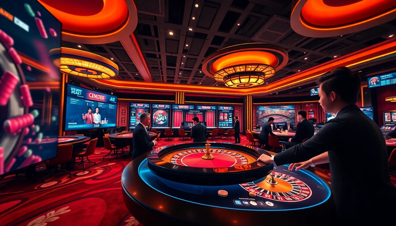 Join the excitement at TPower casino featuring immersive live dealer games and vibrant casino atmosphere.