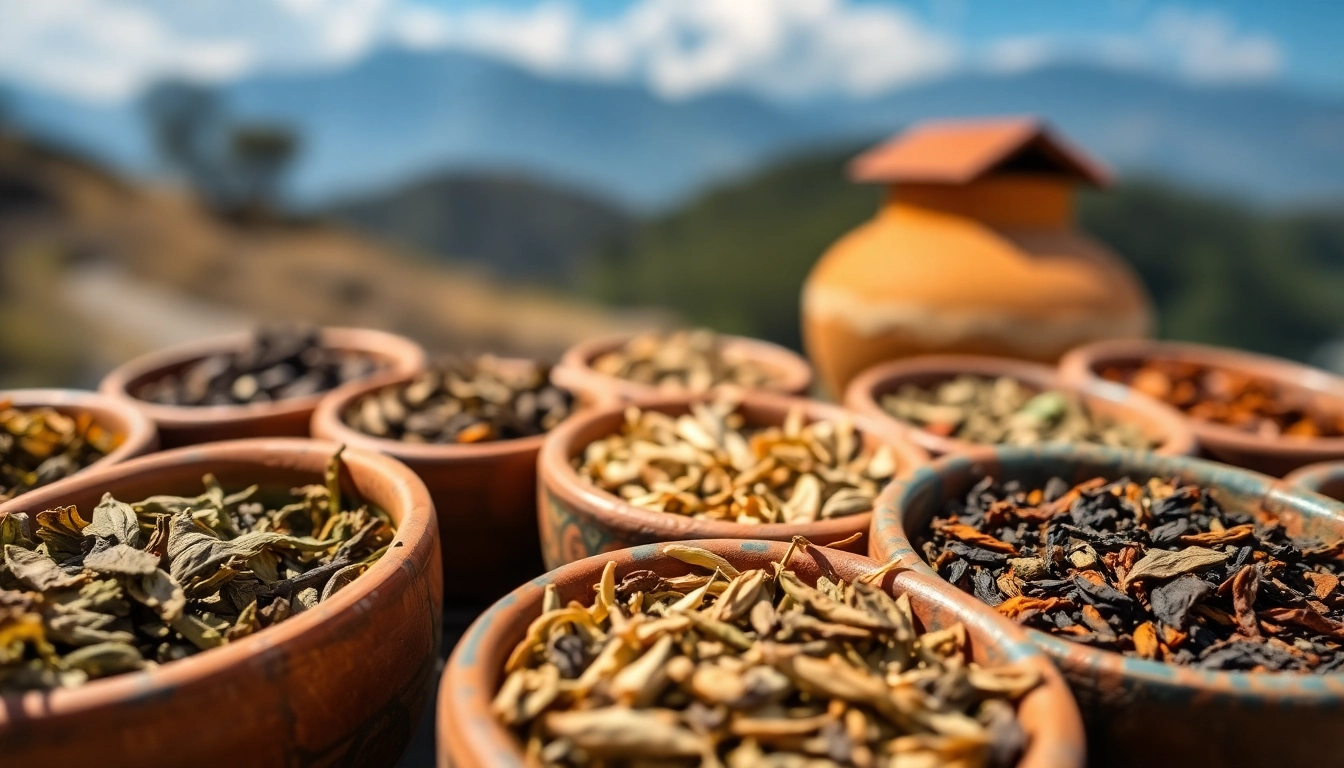 Enjoying the best teas from Nepal in traditional clay cups against Himalayan scenery.