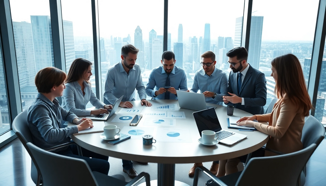Analyze Competitive intelligence insights in a collaborative office setting with data visualizations.